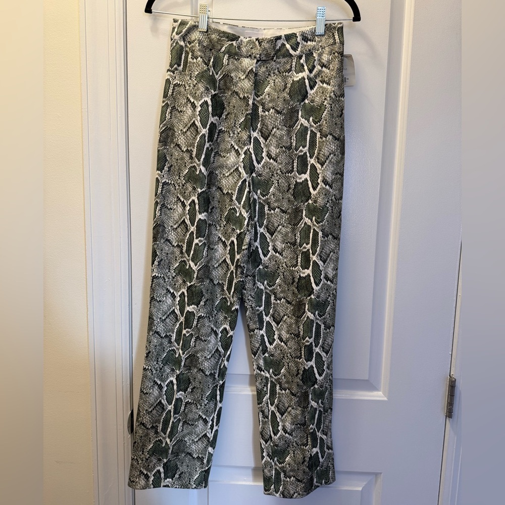Song of Style Faux Leather Snakeskin Pants